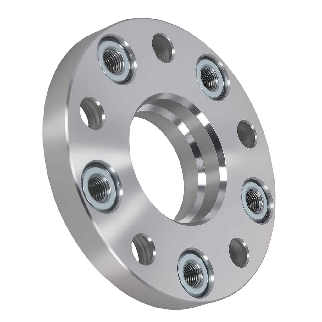 2x Wheel Spacers 25mm 5x130 suitable for Porsche 924/944/968 Hub Centric 71.6 M14