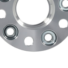 Load image into Gallery viewer, 25mm Spacers suitable for Audi A6 4G1 Quattro 5x112 M14x1.5 With Bolts 2011+