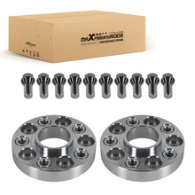 Load image into Gallery viewer, 25mm Spacers suitable for Audi A6 4G1 Quattro 5x112 M14x1.5 With Bolts 2011+
