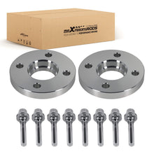 Load image into Gallery viewer, 2 pieces 20mm Wheel Spacers suitable for Peugeot 4-hole 108mm M12x1.25x55 CB65.1mm Aluminum