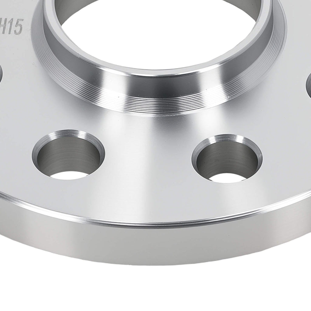 2 pieces 15mm Spacers suitable for BMW E30 E21 4x100 57.1mm CB Hub Centric Alloy