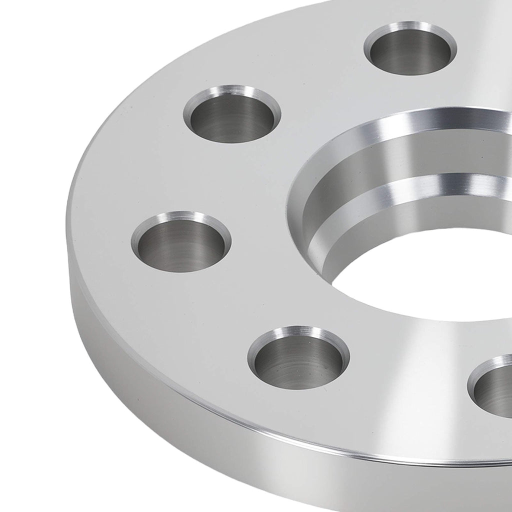 2 pieces 15mm Spacers suitable for BMW E30 E21 4x100 57.1mm CB Hub Centric Alloy