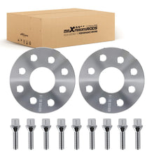 Load image into Gallery viewer, 2 Pcs Spacers 5mm suitable for VW Golf Corrado Passat 4x100 4x108 M12x1.5x39mm