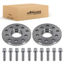 Load image into Gallery viewer, 15mm 2 Wheel Spacers suitable for Audi A3 A4 A6 A8 5x112 5x100 Aluminum 6061-T6