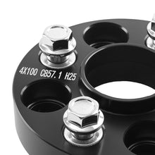 Load image into Gallery viewer, 2x 25mm Spacers 4x100 57.1mm suitable for Skoda Citigo suitable for VW UP suitable for Seat Mii Arosa