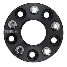 Load image into Gallery viewer, 25mm spacers suitable for BMW 1/3/5 Series 5x120 M12x1.5 Aluminum + Bolts
