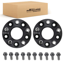 Load image into Gallery viewer, 25mm spacers suitable for BMW 1/3/5 Series 5x120 M12x1.5 Aluminum + Bolts