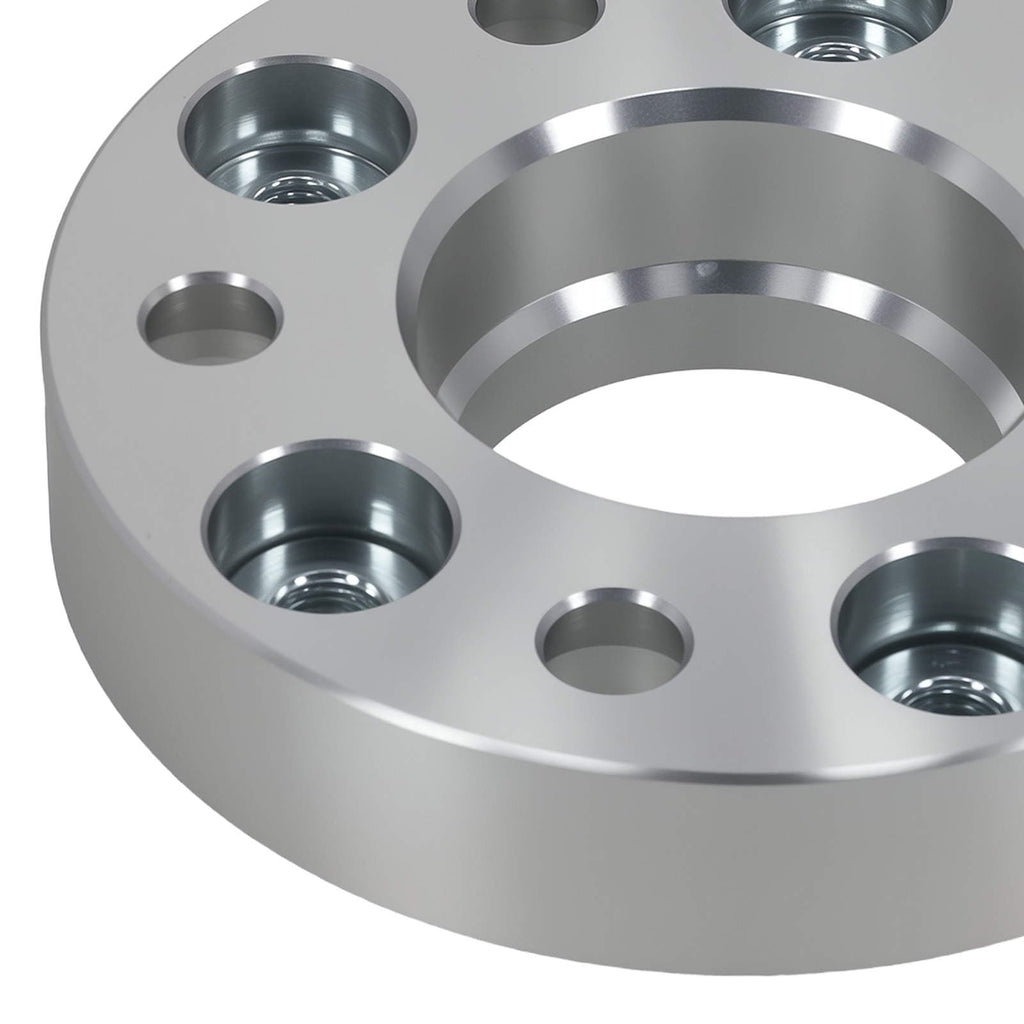2x 30mm Spacers suitable for BMW 1/3/5/6 Series 5x120 M12x1.5 Aluminum 72.6mm