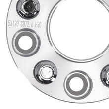 Load image into Gallery viewer, 2x 30mm Spacers suitable for BMW 1/3/5/6 Series 5x120 M12x1.5 Aluminum 72.6mm
