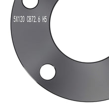 Load image into Gallery viewer, 5mm Wheel Spacer suitable for BMW 3 Series 5 Series M5 6 Series 7 Series 5x120 Aluminum 6061-T6