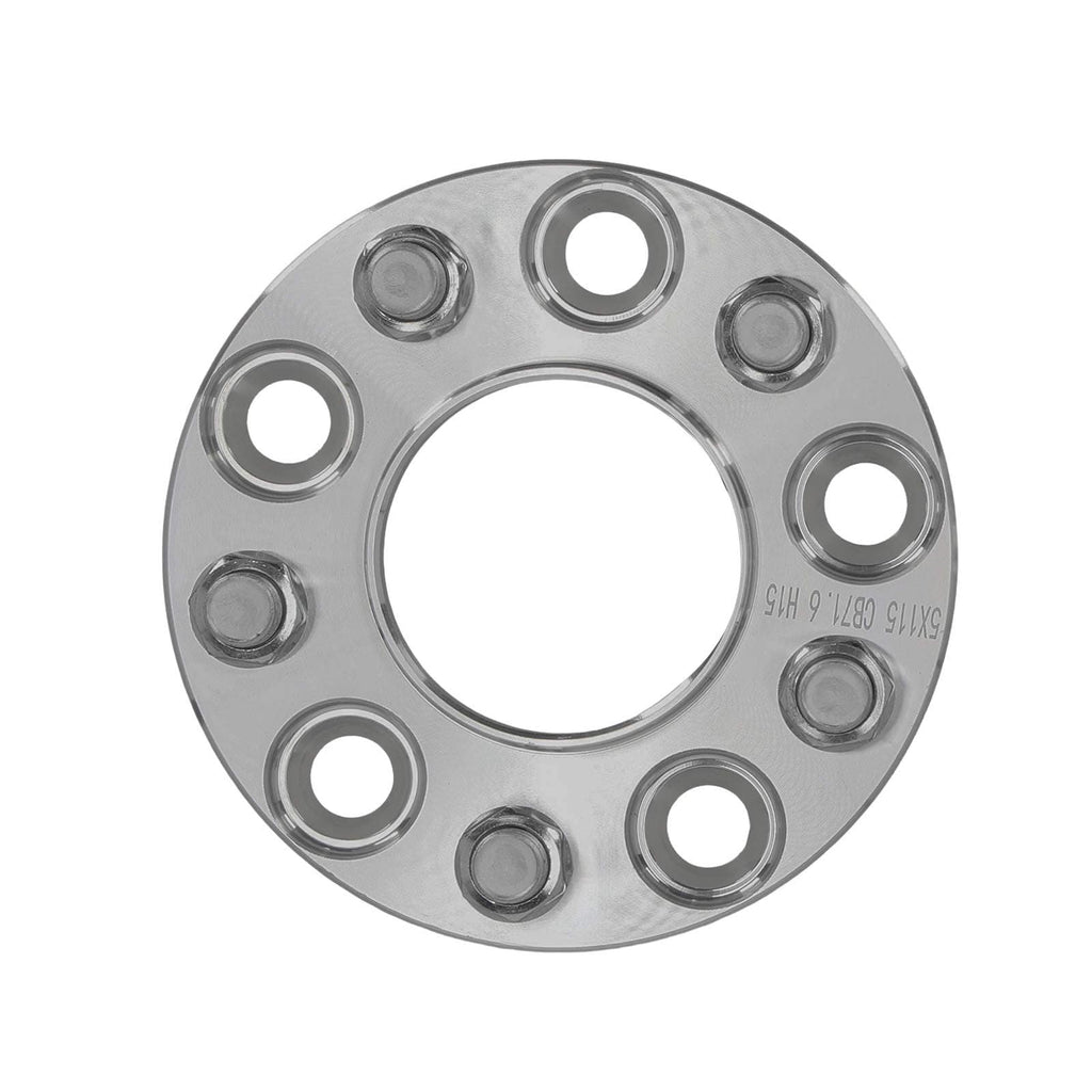15mm Spacers suitable for Dodge Charger LX Challenger LC 5x115 Hub 71.6mm M14x1.5