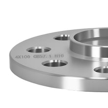 Load image into Gallery viewer, 2 pieces 10mm Spacers suitable for VW 4x100 57.1 M12x1.5x35mm Alloy 6061-T6