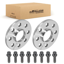 Load image into Gallery viewer, 2 pieces 10mm Spacers suitable for VW 4x100 57.1 M12x1.5x35mm Alloy 6061-T6