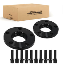 Load image into Gallery viewer, 2x 15mm Wheel Spacers suitable for Audi A4 A5 A6 A7 Aluminum 5x112 CB66.5mm