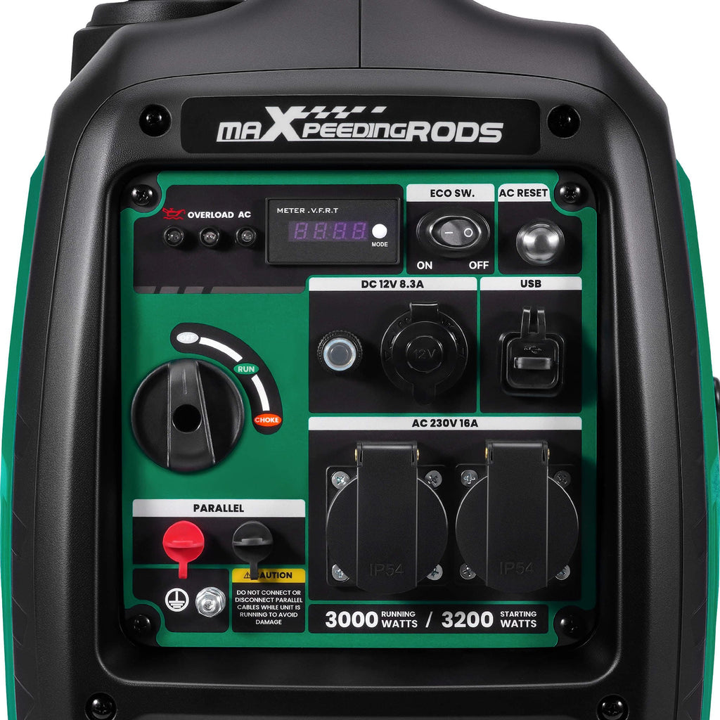 3200W Silent and Lightweight Gasoline Inverter Portable Generator