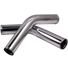 Load image into Gallery viewer, Universal Turbo Intercooler 27x7x2.52.5 Aluminum Pipe and Couplers Kit