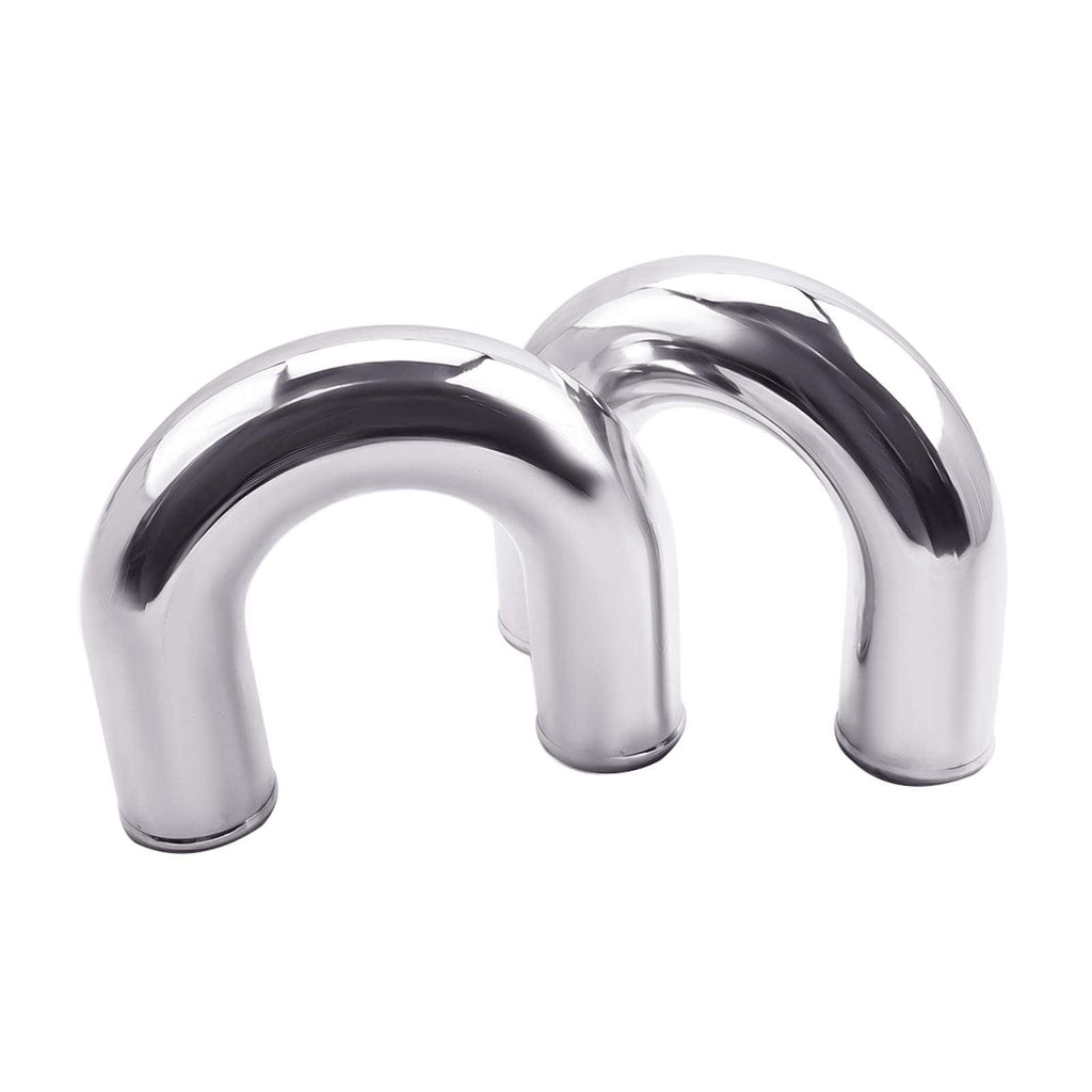 600x 300x 76mm Black Intercooler + 3 Intercooler Pipe Piping Hose Kits