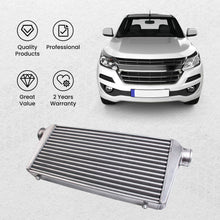 Load image into Gallery viewer, 600x300x76 Intercooler 3.0 76mm Inlet Outlet + 2.5 64mm Intercooler Pipe Kit