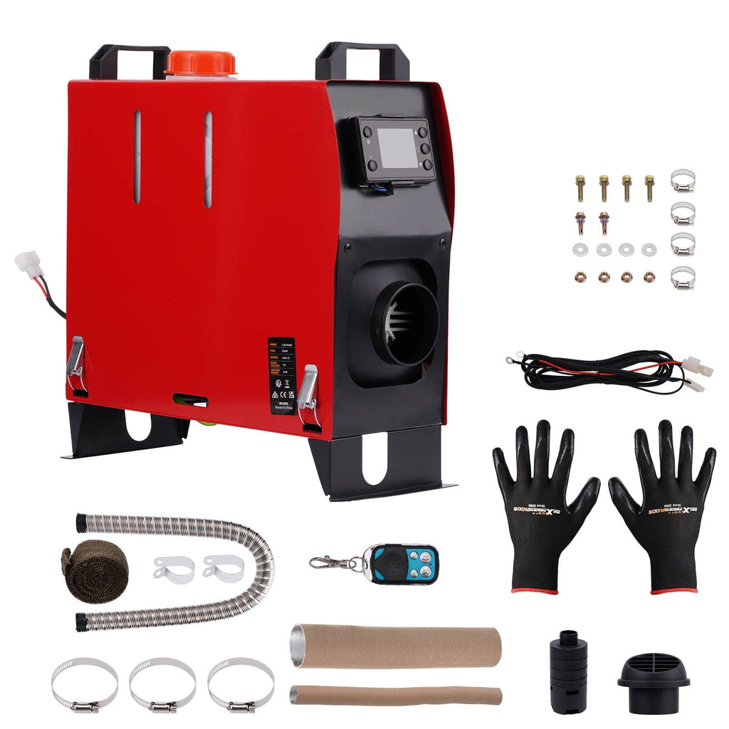 12V 1KW-5KW Diesel Parking Heater Air Heater for Caravans, Trucks, Cars