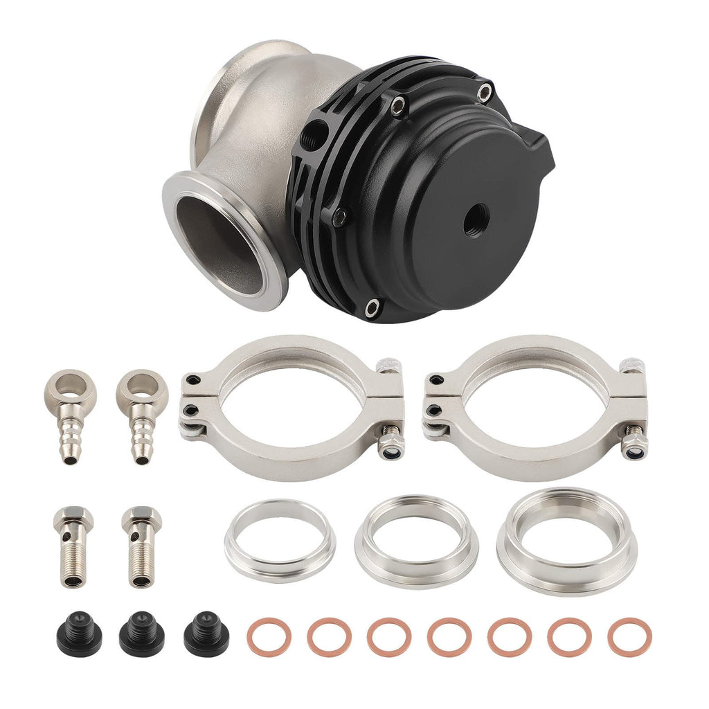 38MM Turbo BOV Blow Off Valve V-Band Flange With Bolts and Clamps Kits