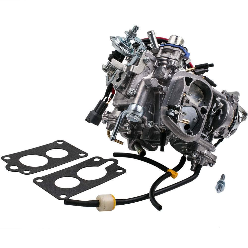 22R Carburetor suitable for Toyota Celica suitable for 4Runner Pickup Hilux suitable for Hiace 81-98 W/High Performance Electric Choke, suitable for Carburetor Style engines suitable for Toyota 22R