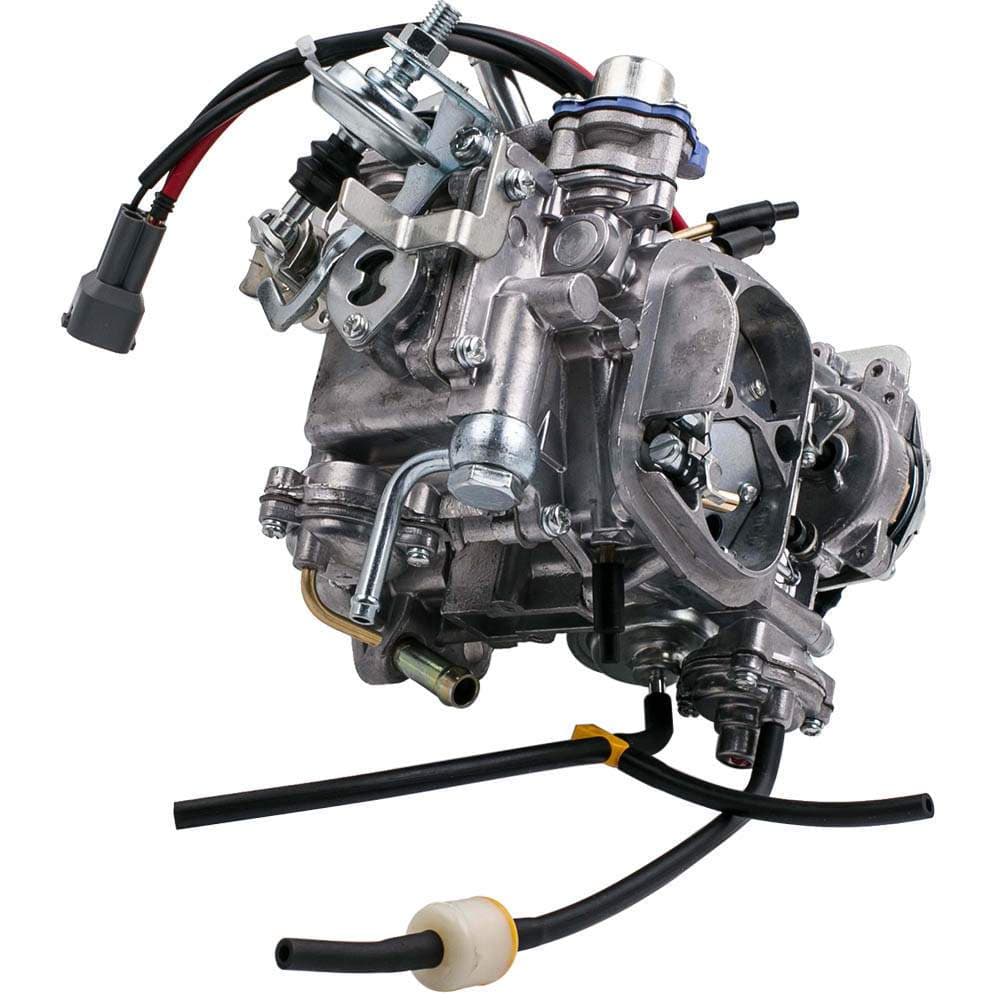 22R Carburetor suitable for Toyota Celica suitable for 4Runner Pickup Hilux suitable for Hiace 81-98 W/High Performance Electric Choke, suitable for Carburetor Style engines suitable for Toyota 22R