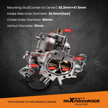 Load image into Gallery viewer, Compatible carburetor for Dodge Truck with 273-318 engine C2-BBD Carburetor barrel carburetor