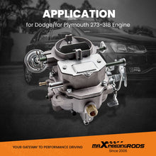 Load image into Gallery viewer, 1x NEW Carburetor suitable for Ford 1957 1960 1962 144 170 200 223 6CYL