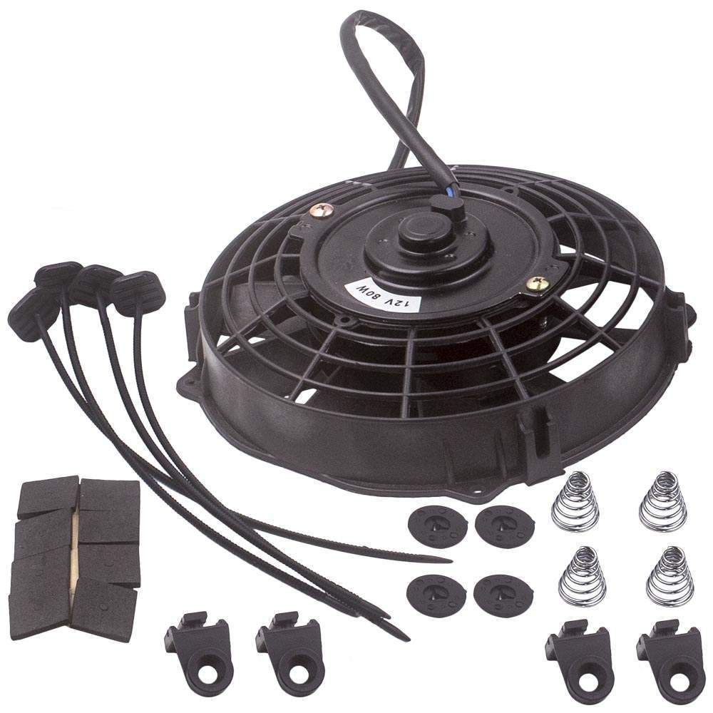 13-row Trust oil cooler + 7 inch electric fan