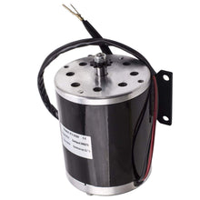 Load image into Gallery viewer, 500W 24V DC Electric Motor for E-Bike Scooter Brushed DIY Motor With Bracket