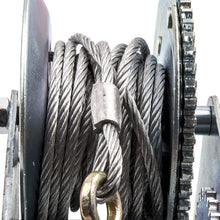 Load image into Gallery viewer, Manual Winch Hand Crank 1500 kg Steel Double Gear for Boat Trailer 33 ft Cable