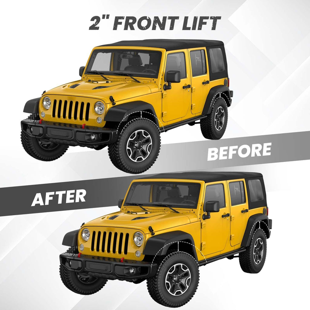 MaXpeedingrods 2-inch Front Leveling Lift Kit for Jeep Liberty KJ KK Limited Sport 2002-2012 for Dodge Nitro 2007-2012