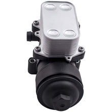 Load image into Gallery viewer, Oil Cooler Filter Housing Cap + Gasket suitable for Audi A1 A4 A5 suitable for VW Golf Sharan