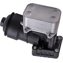 Load image into Gallery viewer, Oil Cooler Filter Housing Cap + Gasket suitable for Audi A1 A4 A5 suitable for VW Golf Sharan