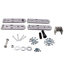 Load image into Gallery viewer, 1 set of pivot hinges, hidden bookshelf, door, secret door, 500 lbs weight capacity