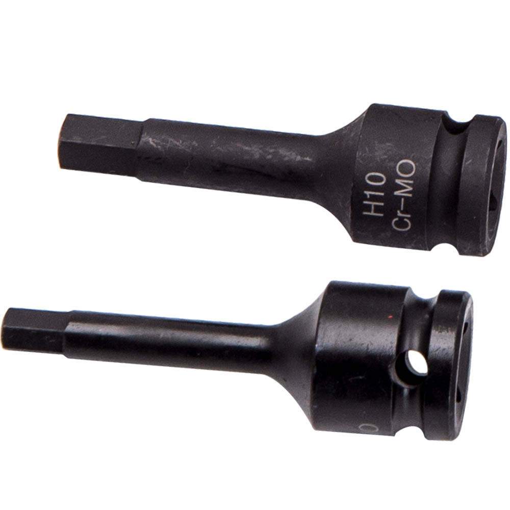 1/2 Inch Impact SAE Standard Size Hex Allen Bit Socket Drive Tool Wrench