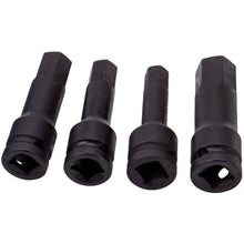 Load image into Gallery viewer, 1/2 Inch Impact SAE Standard Size Hex Allen Bit Socket Drive Tool Wrench