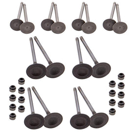 16x Intake Exhaust Valve 2710501127 suitable for MERCEDES C207 S204 S212 1.8 M271