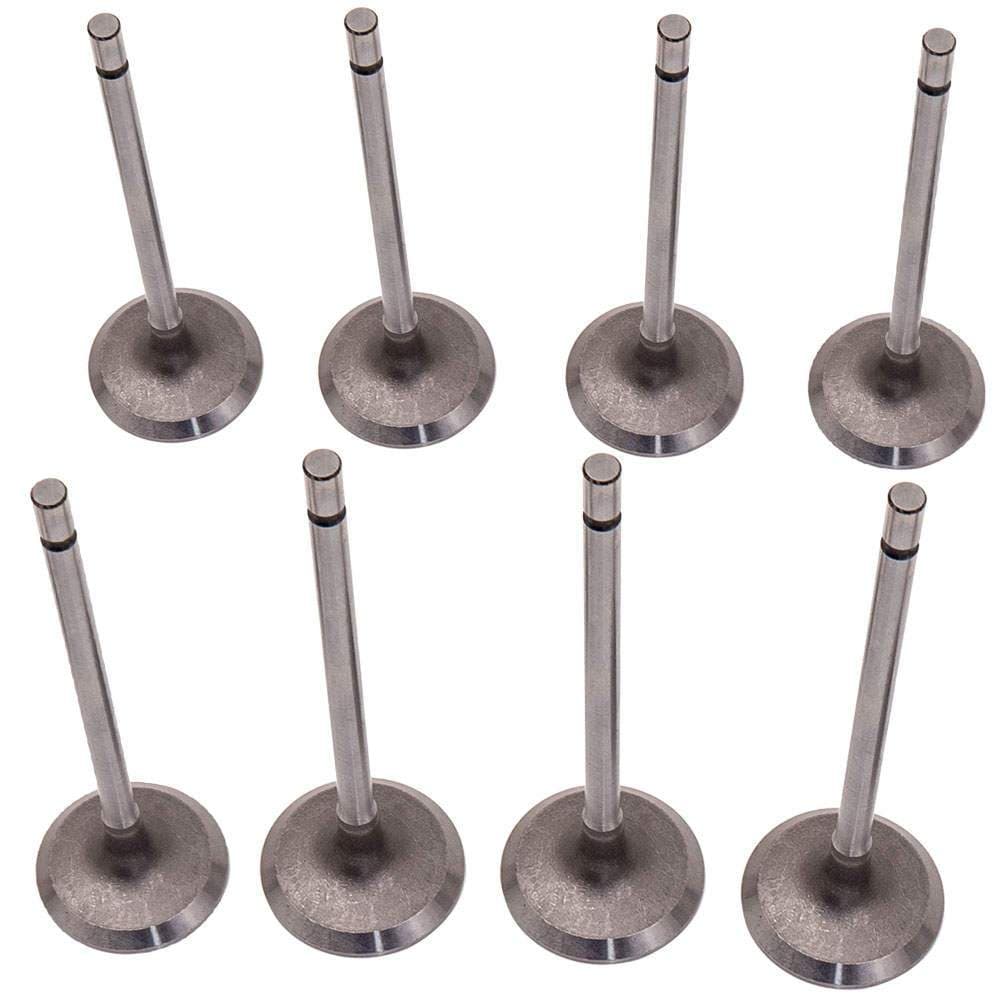 8x Intake Valve 8x Exhaust Valve suitable for Renault Clio Megane Laguna 1.4 1.6