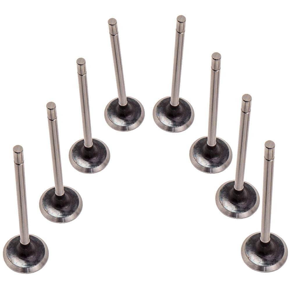 8x Intake Valve 8x Exhaust Valve suitable for Renault Clio Megane Laguna 1.4 1.6