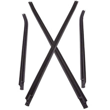 Load image into Gallery viewer, 4 Window Glass Seals Outer Door Weather Strip suitable for Toyota HILUX Double Cab 05-15