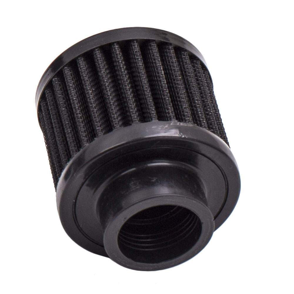 0.75L Aluminum Oil Catch Can with Air Filter + AN10 Hose Fittings