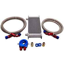 Load image into Gallery viewer, Universal 19-Row AN-10 Universal 19-Row Engine Oil Cooler Kit