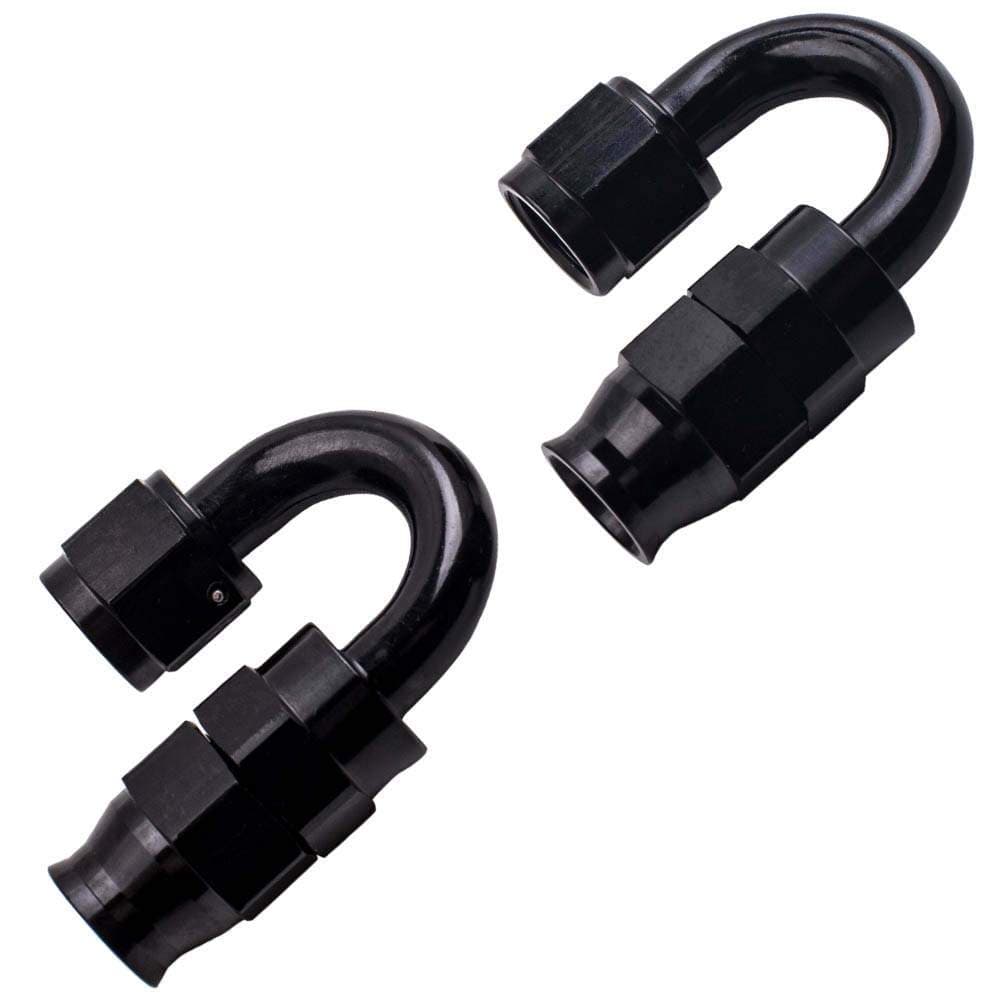 New AN6 Braided PTFE E85 Ethanol Oil Line Fuel Hose End Fitting 20FT 6 Meters