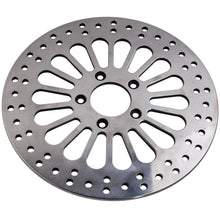 Load image into Gallery viewer, Polished voor 11.8 Disc Drilled Brake Rotor voor Harley Touring 2008-2013