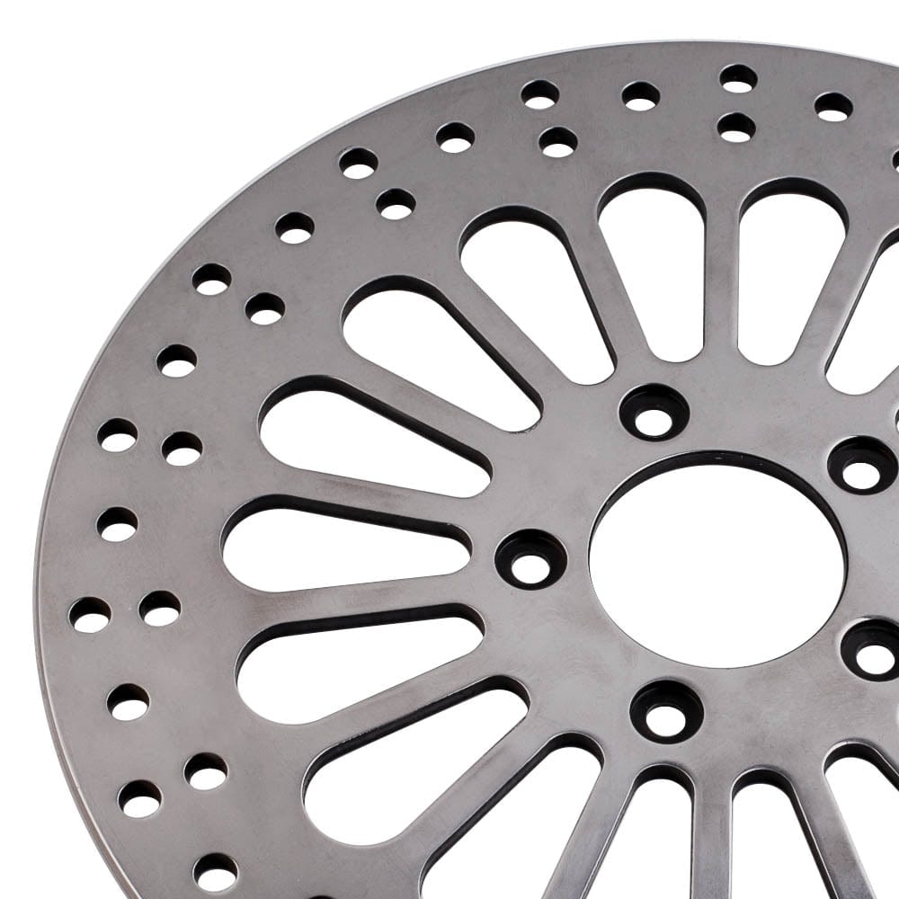 Polished voor 11.8 Disc Drilled Brake Rotor voor Harley Touring 2008-2013