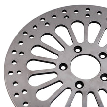 Load image into Gallery viewer, Polished voor 11.8 Disc Drilled Brake Rotor voor Harley Touring 2008-2013