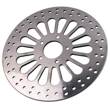 Load image into Gallery viewer, Polished voor 11.8 Disc Drilled Brake Rotor voor Harley Touring 2008-2013
