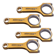Load image into Gallery viewer, Conrods suitable for Mitsubishi Lancer 4B11/ 4B11T 2.0 L H-Shaft H Beam MSR Steel