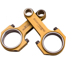 Load image into Gallery viewer, Forged connecting rods H-beam set of 4 for Porsche 356 1.1 (1948-1955), 912 | 136 mm, titanium, ARP 2000 bolts